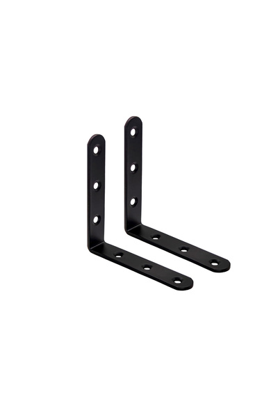 Choice 2pcs 2/4/8pcs Metal L-Shape Brackets, 100mmx100mm 90 Degree l Bracket ...