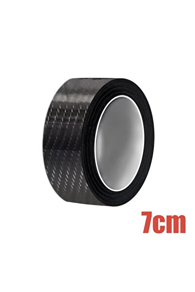 Choice20 10m 7cm 1/2PC Carbon Fiber Car Sticker Pasting Protective Strip Car ...