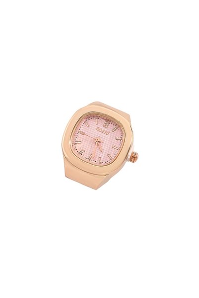 Choice1 One Size Gold Creative finger ring watch mini quartz watch adjustable...