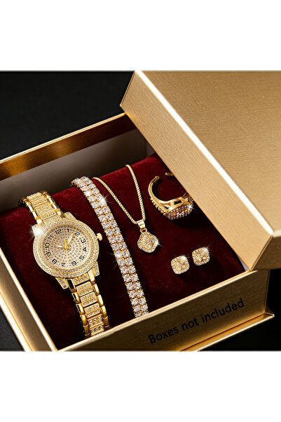 Choice gg Luxury Women Gold Watch Fashion Ladies Quartz Diamond Wristwatch El...