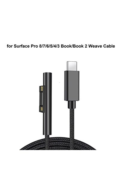 Choice 200CM Weave Cable 15V 3A Type C Power Supply Charger Adapter USB C PD ...