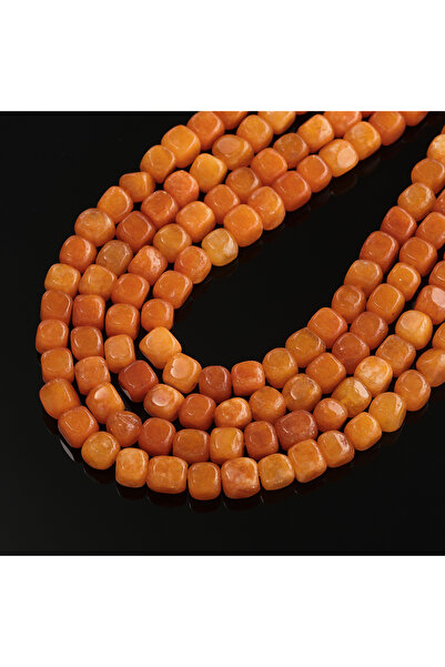 Choice20 about 49pcs 11 1 Strand 7.5 x 7.5mm Cube Natural Stone Agate Beads S...