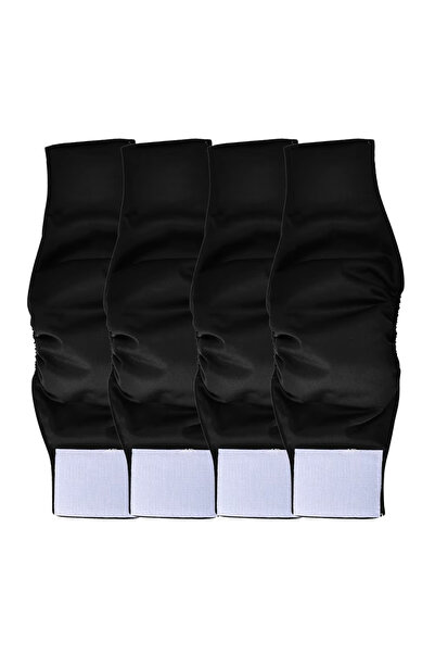 Choice24 S(Waist 27-33cm) Black-4pcs 4 Pcs Washable Male Dog Cloth Diaper For...