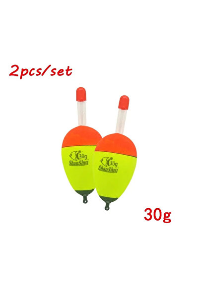 Choice 2pcs yellow 30g 2/10pcs EVA Luminous Fishing Night Float Light Stick F...