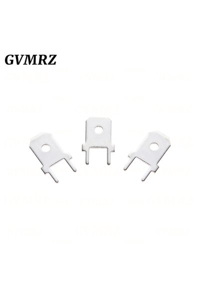 Choice1 6.3 Weld Sheet 100PCS/lot 4.8mm 6.3mm PCB Spade Terminal Connector Co...