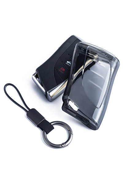 choice2 حافظة مفاتيح نحيفة مع سلسلة مفاتيح لسيارات لكزس ES LS NX RX UX TX GX ...