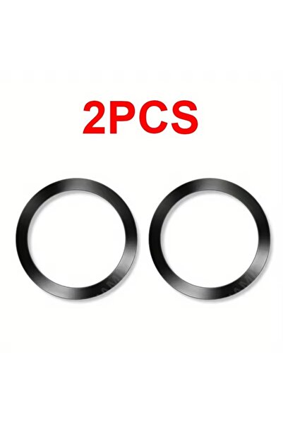 Choice Black 2Pcs Universal Metal Rings Sticker for Magsafe Magnetic Wireless...