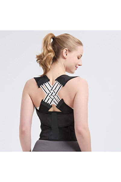 Choice4 XXXL black New Adult Posture Corrector Belt Breathable Back Correctio...