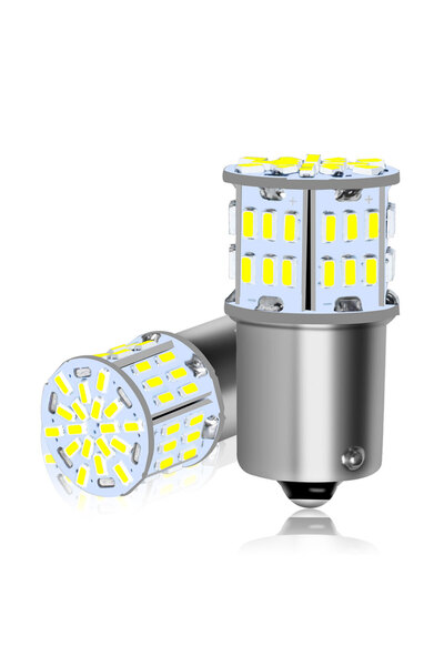 Choice3 6000K 2PCS BA15S P21W 2/4/6/10PCS Ultra Bright P2MAX LED Bulbs 1156 B...