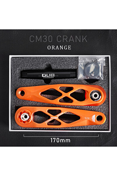 Choice 170mm CM30-O KRSEC Ultralight MTB Bike Crank DUB Axis 29mm Mountain Bi...