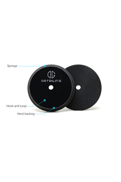Choice15 3inch hook and loop 2pcs black DETAILING 3 "/5"/6 " Car Polishing Sp...