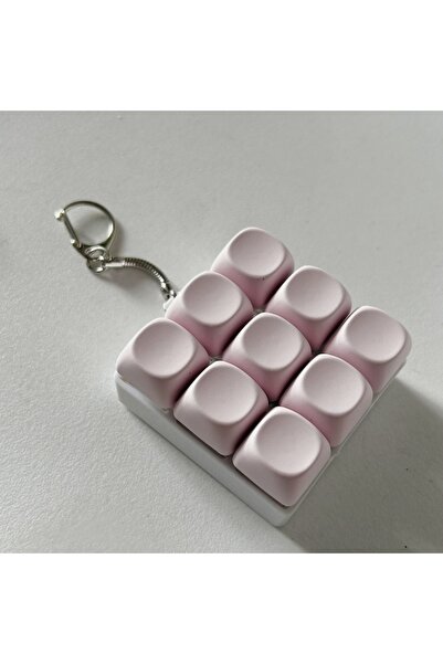 Choice13 I Relaxing DIY Keyboard Fidget Keychain Keycap Keys Button Finger Ke...