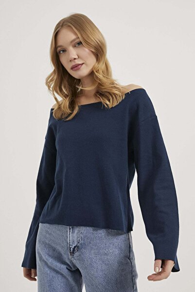 Arma Life Armalife 1510 Kayik Yaka Soft Textured Women's Blouse