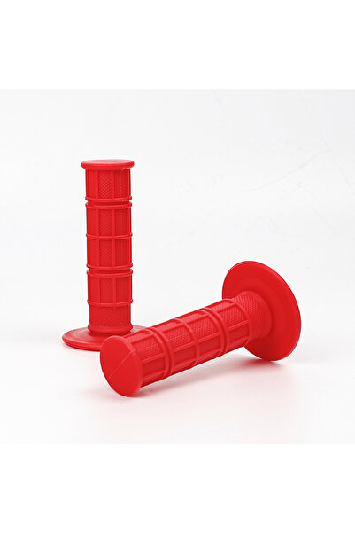Choice7 red 22MM Motorcycle Colorful Soft Handlebar Grip Covers Suitable for ...