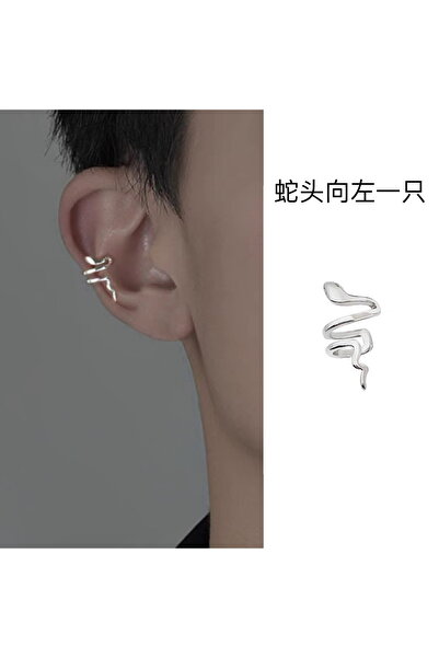 Choice 17 1 PC Korean Punk Stainless Steel No Pierced Pop Ear Clip Earrings f...