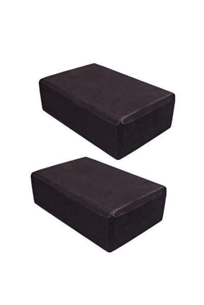 Choice 2PCS-black 1/2x EVA Gym Blocks Foam Brick Training Exercise Fitness Eq...