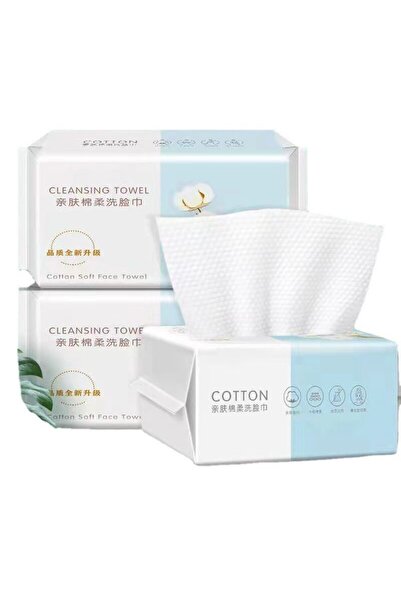 Choice SY19 100 Pumps Thickened Disposable Face Towel 100Cotton Soft Fabric T...