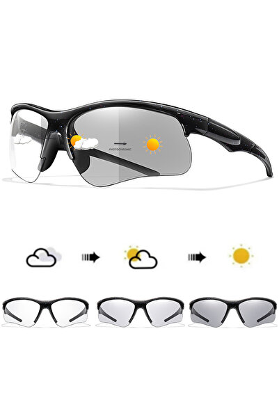 Choice1 BZ16 Trendy Style Photochromic Sunglasses For Men Women Outdoor Mtb B...