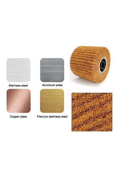 Choice7 120 SIFANG Non-woven Nylon Abrasive Flap Wheel Brush Wire Drawing Pol...
