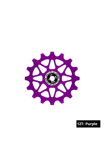Choice محول سرعات خلفي للدراجة TaoCi 12TPurple ENLEE، مزود بعجلة توجيه سيرامي...