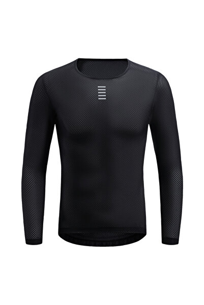 Choice L Black ZRSE Men Cycling Base Layer Jersey Sweatshirt Long Sleeve Bicy...