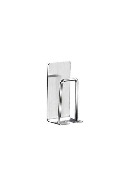 Choice silver 1pc 1 Piece Stainless Steel Toothbrush Wash Cup Holder, Home Pe...