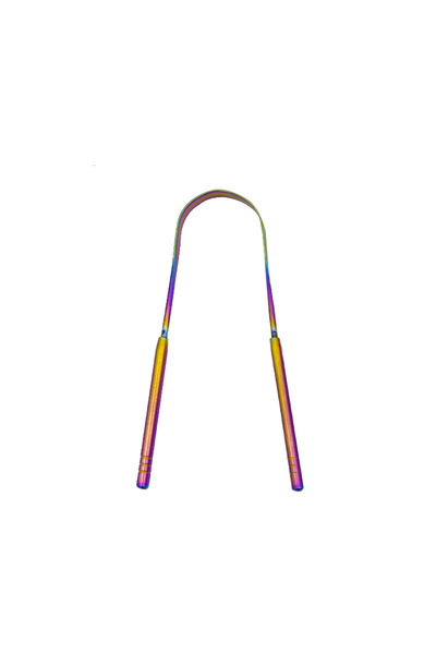Choice Colourful 4Colors Stainless Steel Tongue Scraper Metal Tongue Fresh Br...
