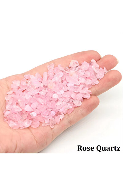 Choice38 100g Rose Quartz Natural Stones Gravel Crystals Chip Quartz Minerals...