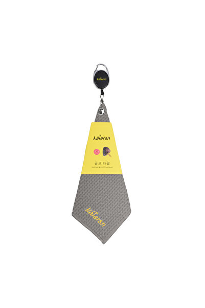 Choice Light Grey Kaiersn Park golf Towel 20*20cm Mini Microfiber Golf Cleani...