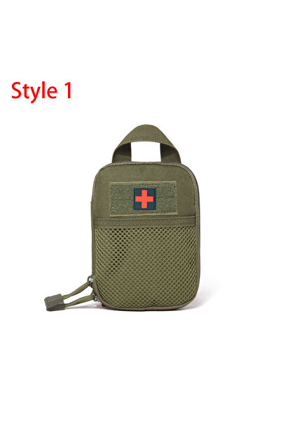 Choice25 Style-1-GR IFAK EDC Bag Waist Bag Hunting Vest Emergency Tool Kit Ou...