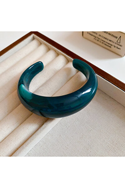 Choice Style2 Smooth Round Acrylic Cuff Bangles for Women Vintage Exaggerated...