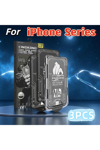 Choice33 iPhone17 High Definition 3-pack tempered glass screen protector for ...