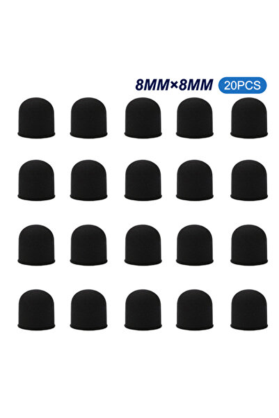 Choice5 8MM8MM 20pcs/Set Soft Silicone Stylus Tips Replacement Multiple Sizes...