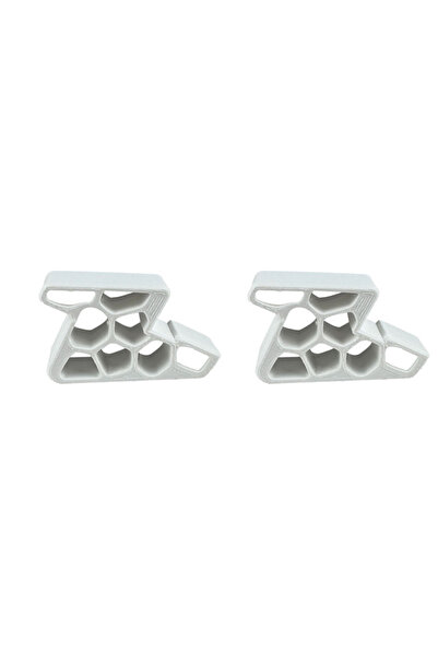 Choice3 White 2pcs 1/2/4pcs Heavy Duty Non Slip Window/Balcony Door Stop with...