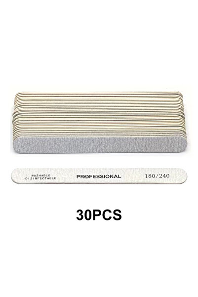 Choice 30PCs Grit180-240 10-100PCS Wooden Nail File Professional Sanding Buff...