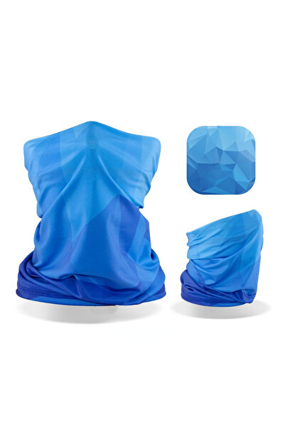 Choice7 one size light blue Outdoor Mountaineering Scarf Ice Silk Sunscreen F...
