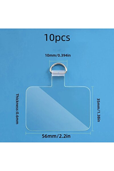 Choice4 Style A 10PCS Universal 10pcs/5pcs Phone Anti-lost Lanyard Card Detac...