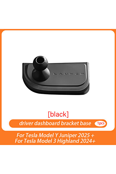Choice black base Base Magnetic Phone Holder For Tesla Model YL/Y Juniper 202...