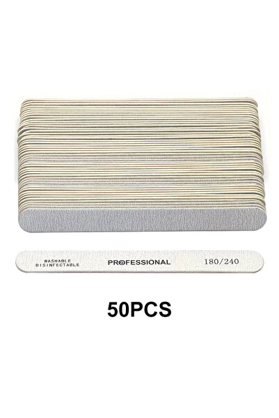 Choice1 50PCs Grit180-240 10-100PCS Wooden Nail File Professional Sanding Buf...