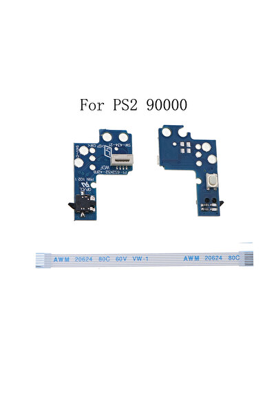 Choice LIGHT BLUE JCD 1Pcs Power Switch Board Line For PS2 70000/90000 Power ...