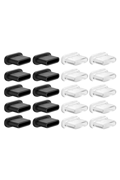 Choice Mixed-20X 1/20Pcs Type C Anti-Dust Plugs Silicone USB C Charging Port ...