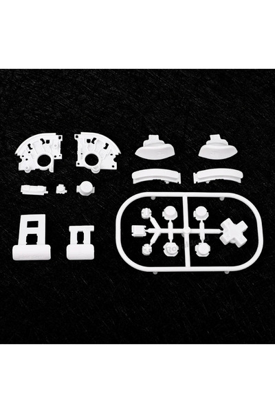 Choice10 White For Switch Lite DIY Replacement Full Buttons Set ABXY L R ZL Z...