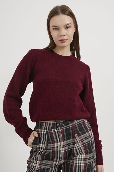 Arma Life Armalife 6353 Bis Collar Basic Women's Sweater