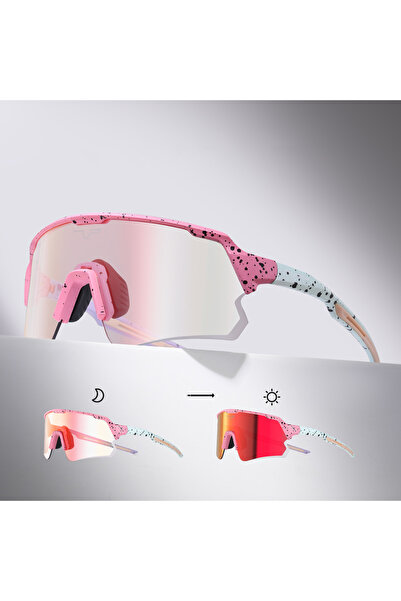 Choice ColorPhotochromic-15 PUTON Photochromic Cycling Glasses Cycling Eyewea...