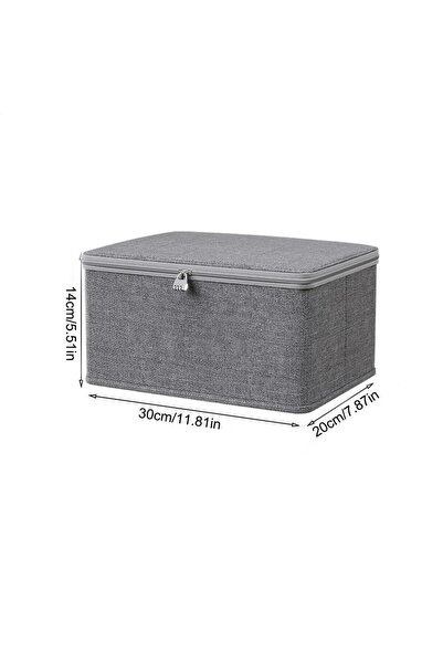 Choice S Large Storage Box with Lock Stackable Storage Container Secure with ...