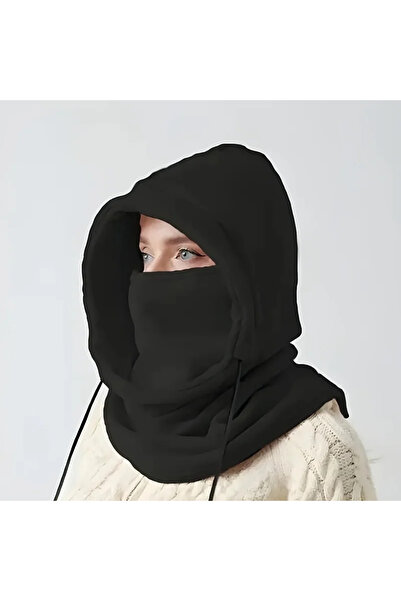 choice2 black Unisex Winter Balaclava Hat - Windproof Mask with Drawstring, M...