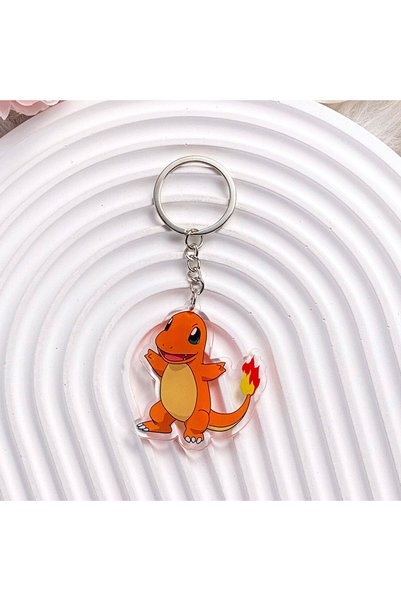 Choice12 5 cm 3 1/21PCS Pokémon Characters Pikachu Bulbasaur Acrylic Keychain...
