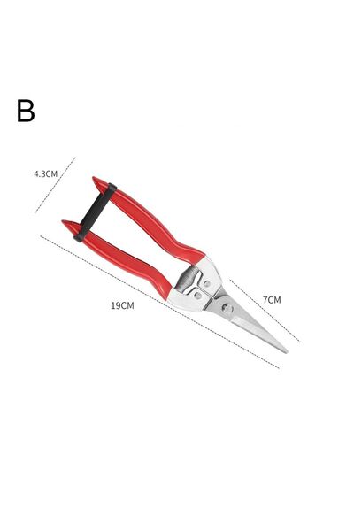 Choice B Gardening Hand Pruner Garden Scissors Pruning Shears Micro-Tip Pruni...