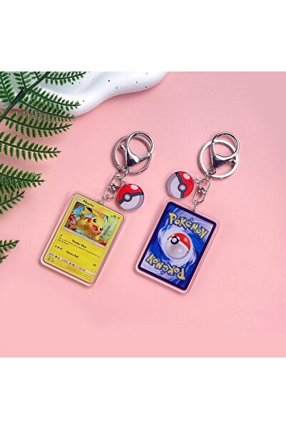 Choice5 6cm 1 1/43Pcs Pokémon Pikachu Bulbasaur Gold Saint Acrylic Keychain B...