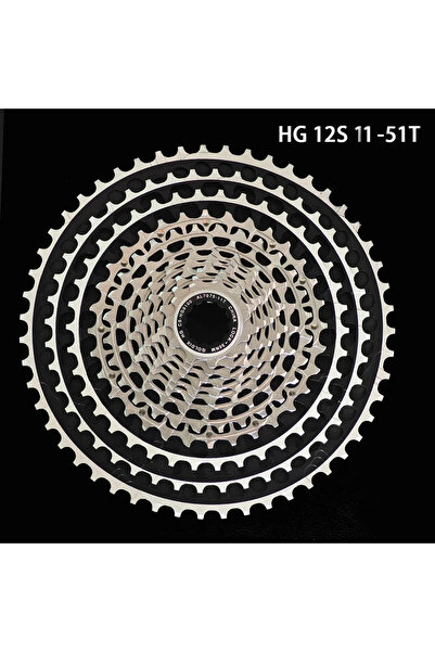 Choice كاسيت 12S HG 11-51T GOLDIX خفيف الوزن للدراجات الجبلية 12 سرعة HG 12S ...